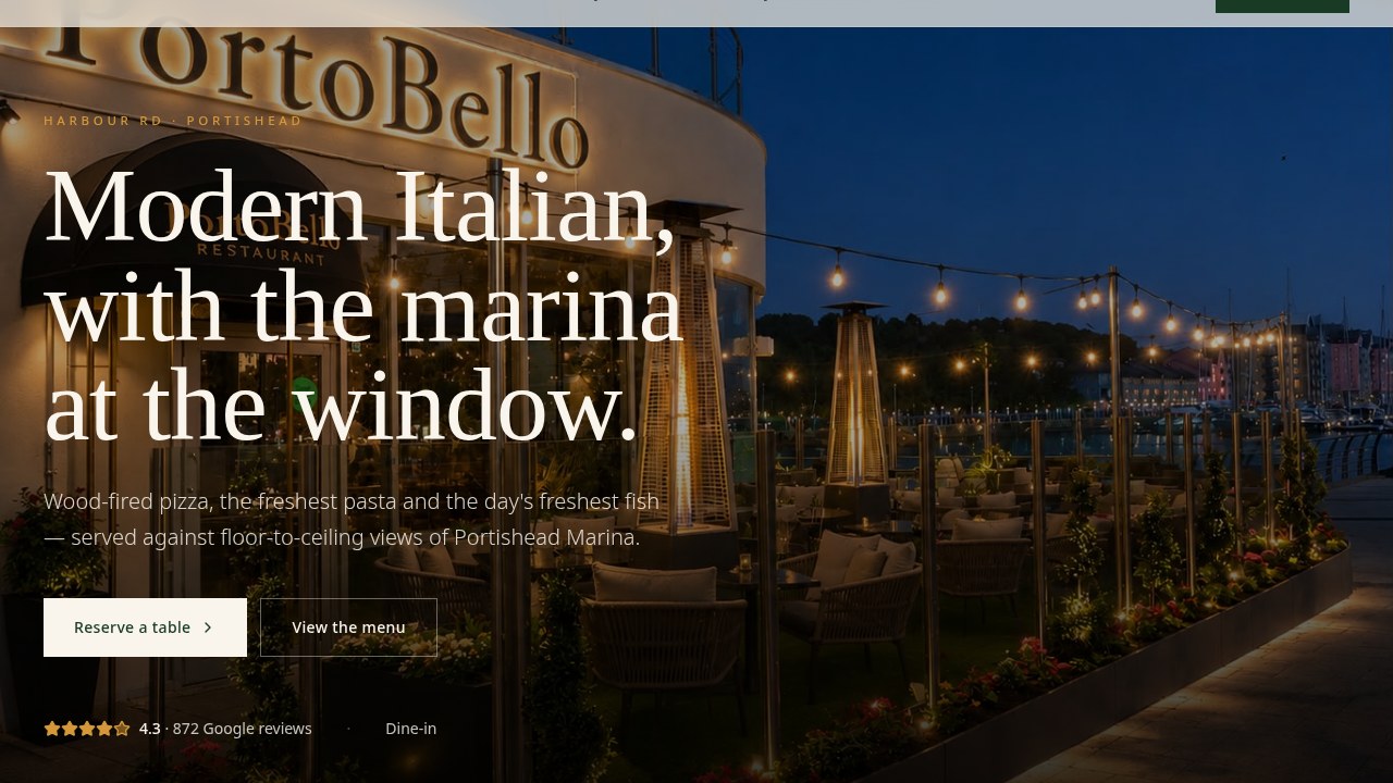 PortoBello website